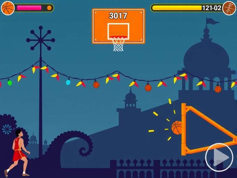 Jai Ho Dunker strategy guide showing player positions